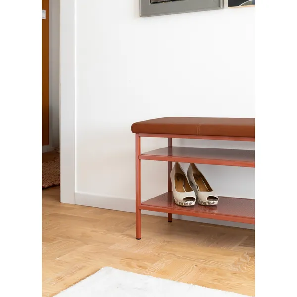 Nancy Shoe Shelf Cinnamon/Vintage Cognac