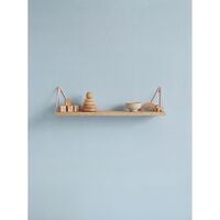 Pythagoras XS Shelf 12x41cm Ash/ Pink