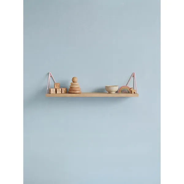 Pythagoras XS Shelf 12x41cm Ash/ Pink