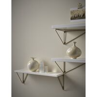 Pythagoras XS Shelf 12x41cm Ash/ Pink