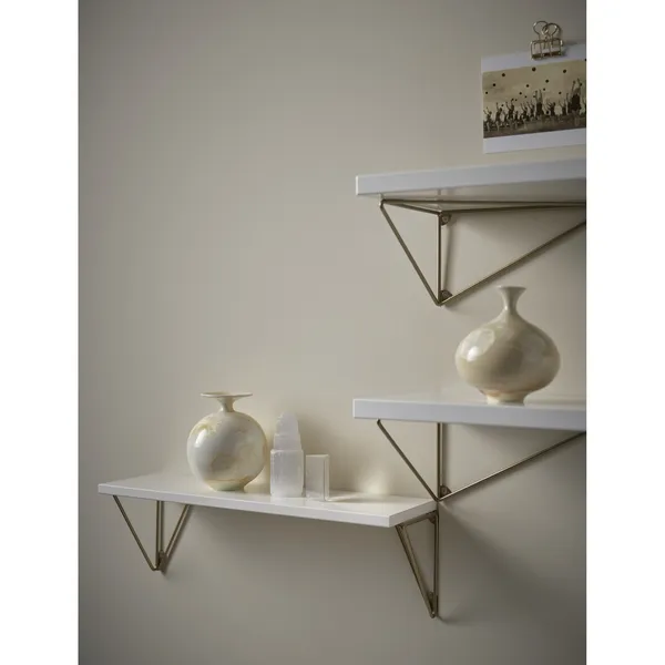 Pythagoras XS Shelf 12x41cm Ash/ Pink