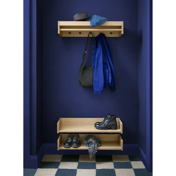 Gentle Coat Rack Oak