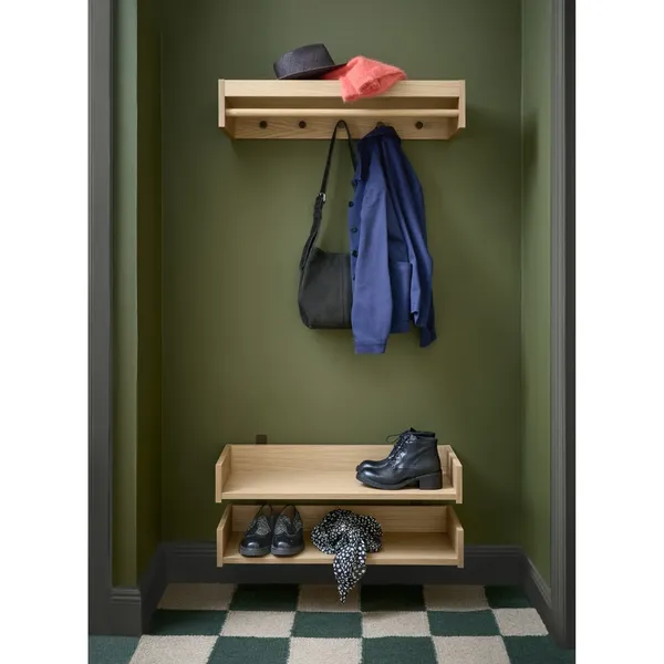 Gentle Coat Rack Oak