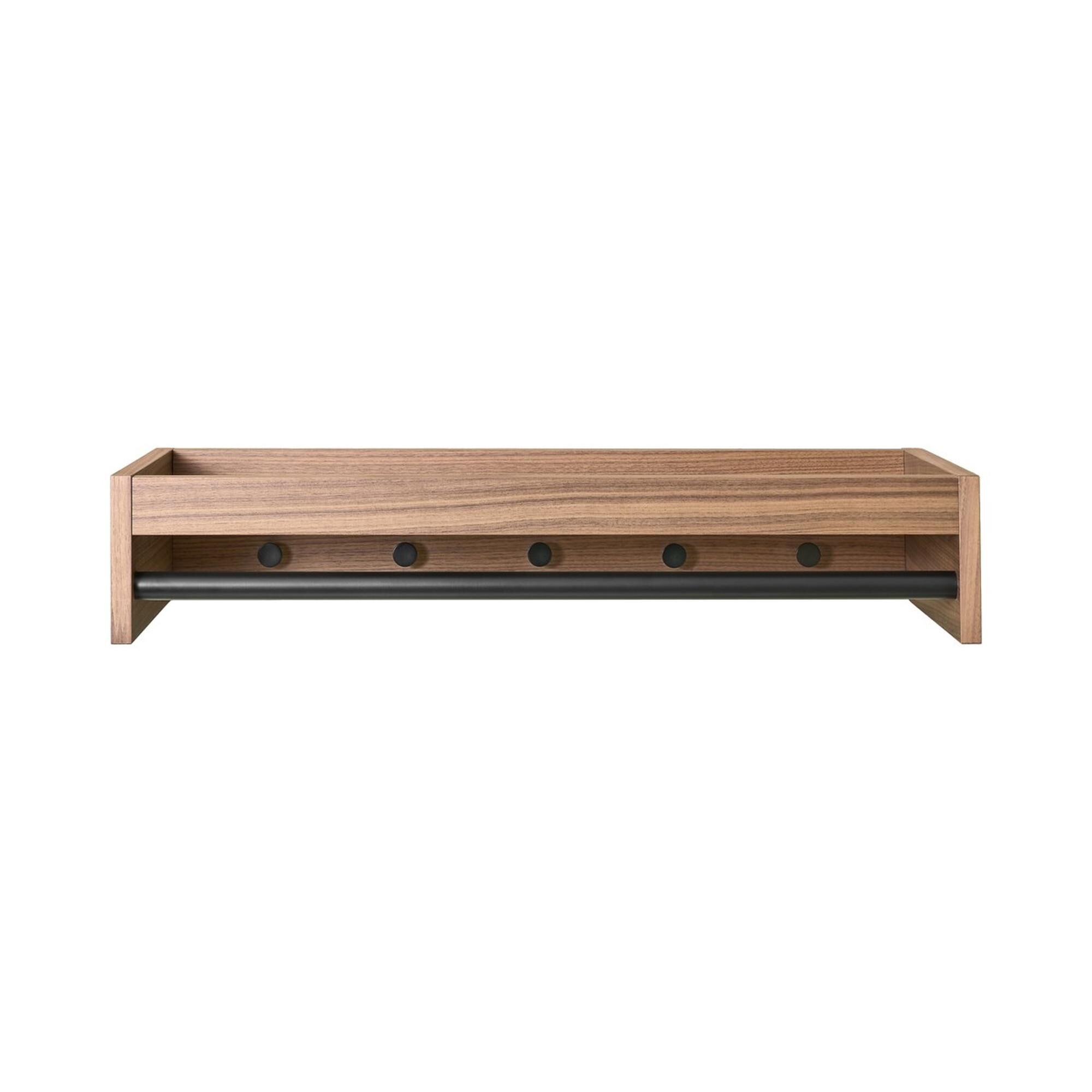 Porte-manteau Gentle en Noyer