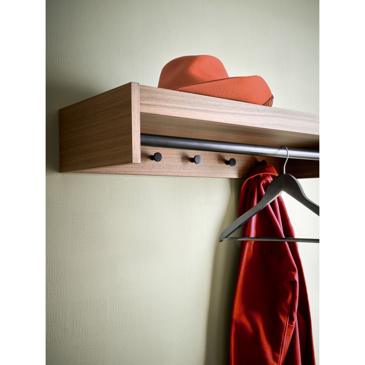 Gentle Garderobenständer Walnuss