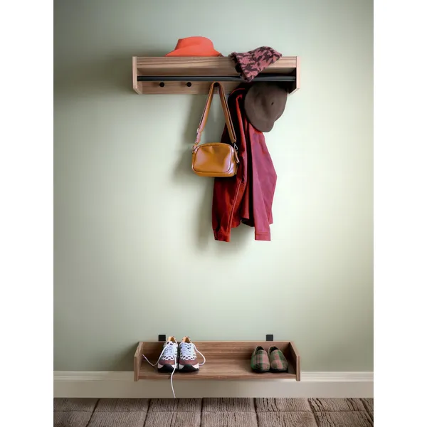 Gentle Shoe Shelf Walnut