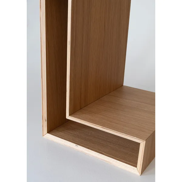 L-shelf Shelf Oak