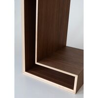 L-shelf Shelf Walnut