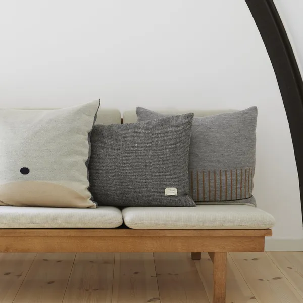 Aymara Pillow 52x52 Pattern/ Cream