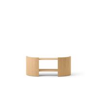 Libreria Crescent H60 Impiallacciato Laccato