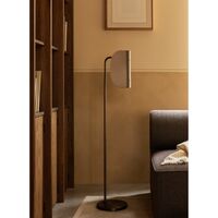 Wing Stehlampe H115, Polierte Bronze