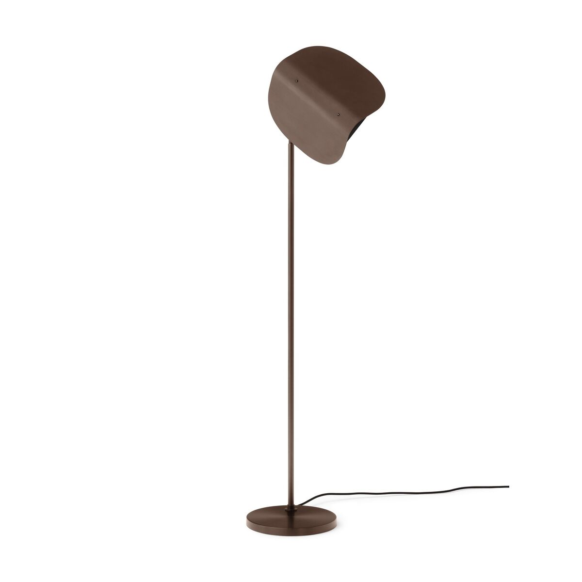 Wing Stehlampe H115, Polierte Bronze