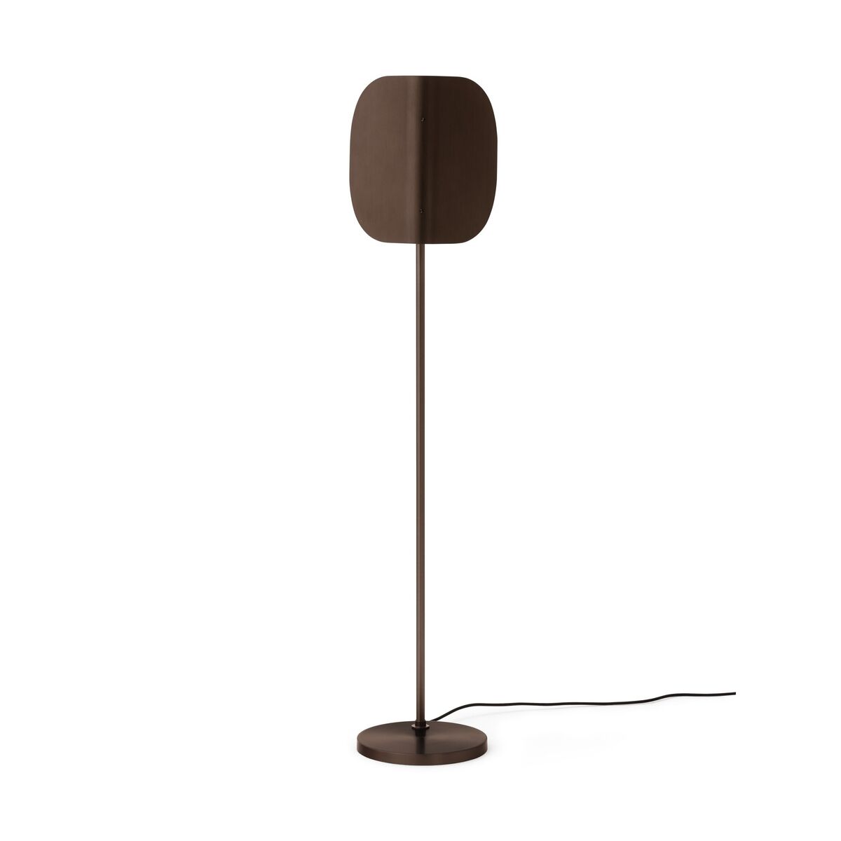 Wing Stehlampe H115, Polierte Bronze
