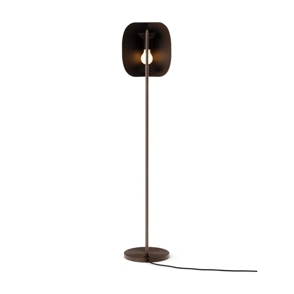 Wing Stehlampe H115, Polierte Bronze