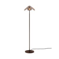 Wing Stehlampe H115, Polierte Bronze