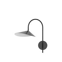 Arum Swivel Wall lamp Hardwired Black