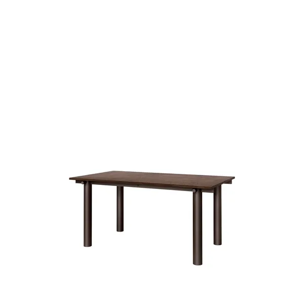 Atura Dining Table 160x90 Dark Chocolate/Dark Stained Oak