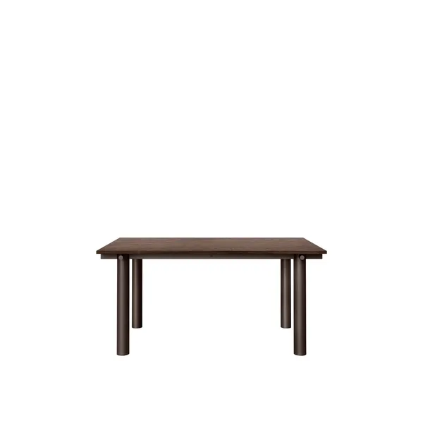 Atura Dining Table 160x90 Dark Chocolate/Dark Stained Oak