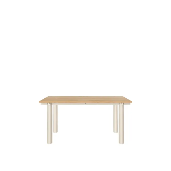 Atura Dining table 160x90 Light Cashmere/Oak veneer