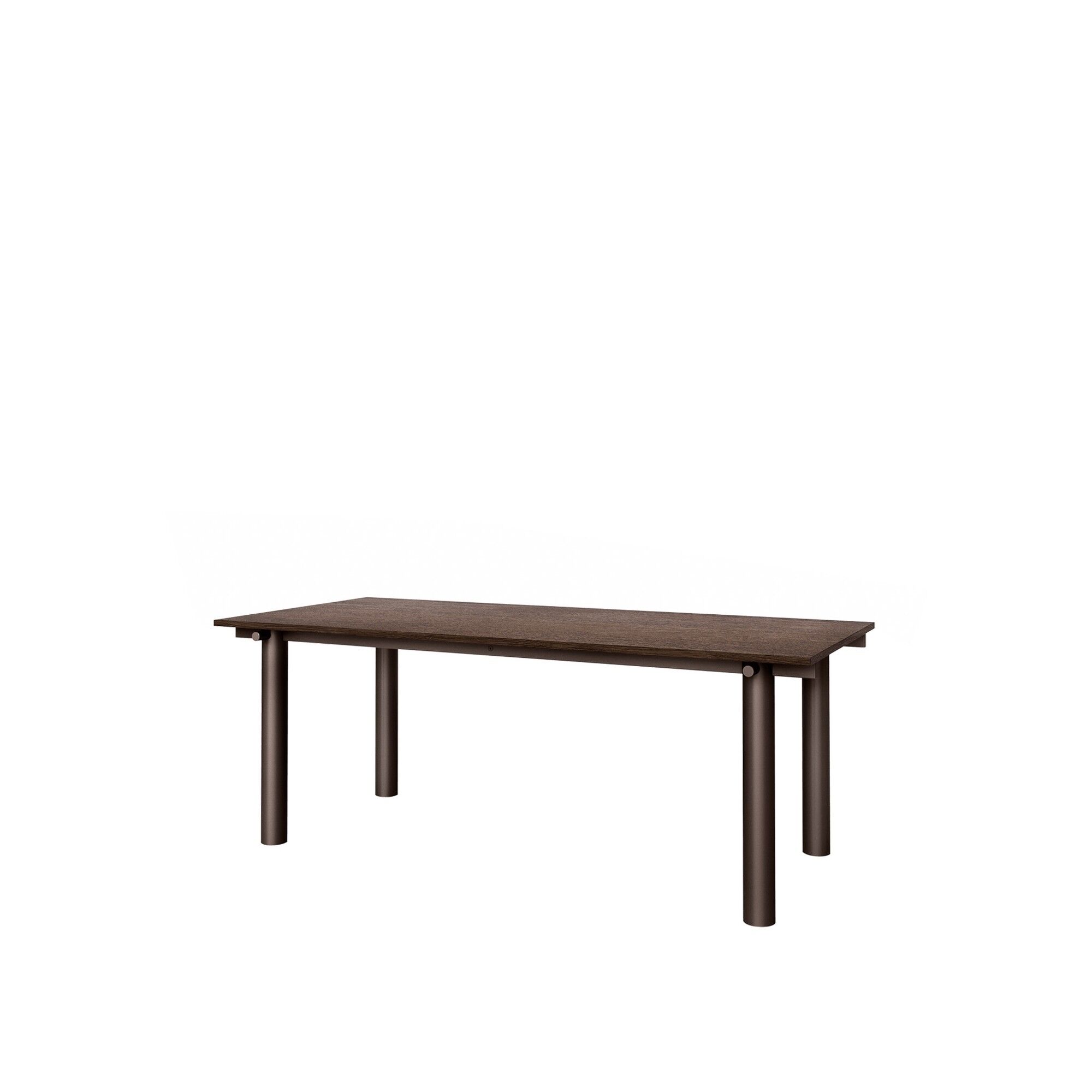 Atura spisebord 200x90 mørk sjokolade/mørkbeiset eik
