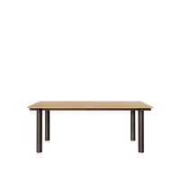 Atura Dining table 200x90 Dark Chocolate/Oak veneer