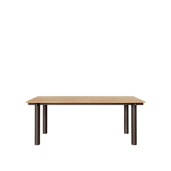 Atura Dining table 200x90 Dark Chocolate/Oak veneer
