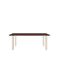 Atura Dining table 200x90 Light Cashmere/ Burgundy