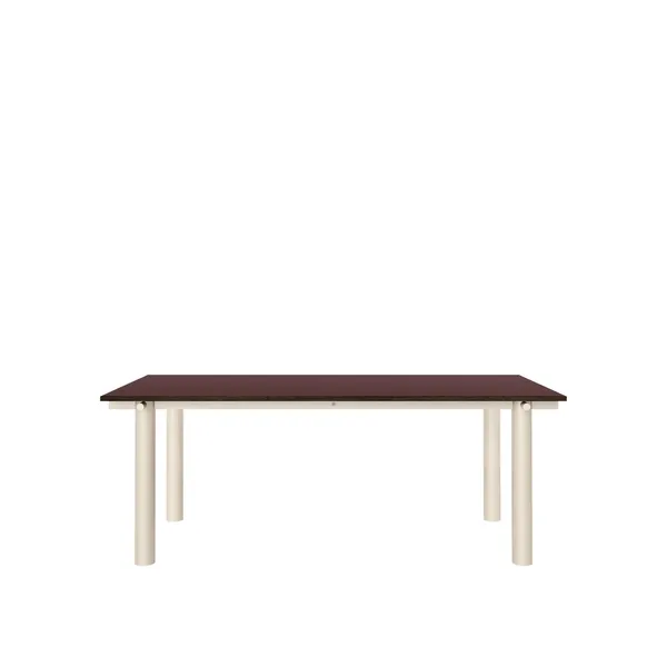Atura Dining table 200x90 Light Cashmere/ Burgundy