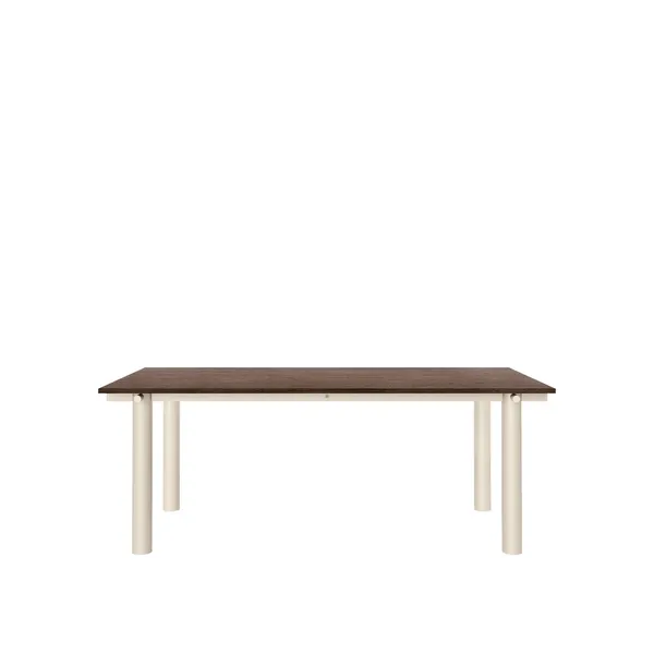 Atura Dining Table 200x90 Light Cashmere/Dark Stained Oak
