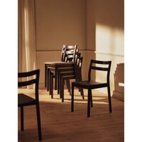 Boda Dining Chair Dark Stained Beech