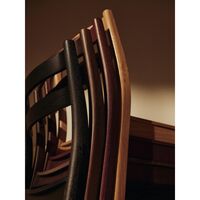Boda Dining Chair Rugged Bouclé/Natural Oak/ Off White