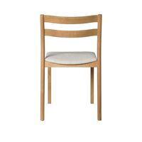 Boda Dining Chair Staple/Natural Oak/ Off White
