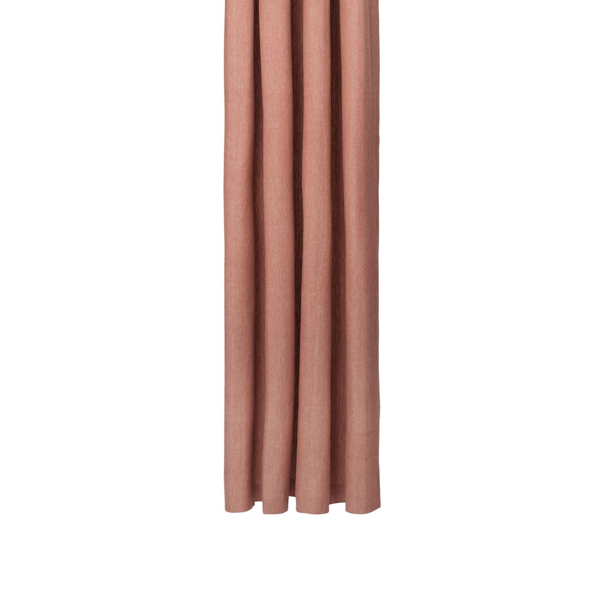Chambray Shower Curtain Brown Clay