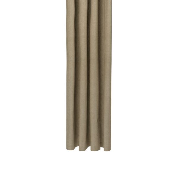 Rideau de douche en chambray olive