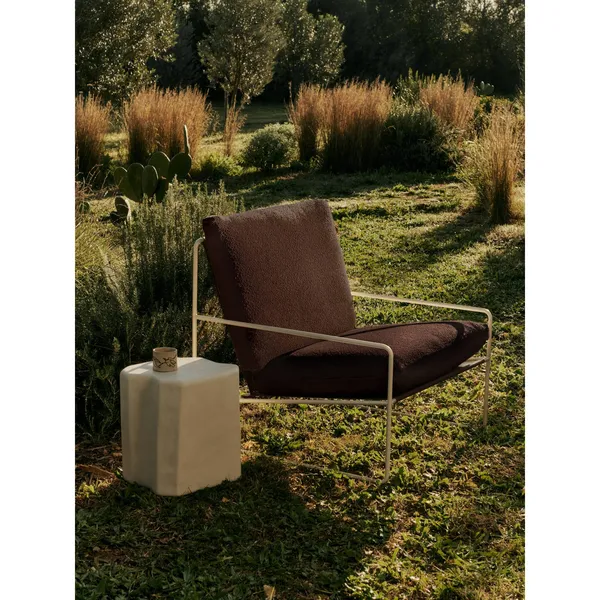 Desert 1-Seater Sofa Pure Bouclé/Cashmere/Chestnut