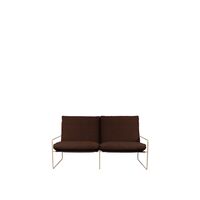 Desert 2-Seater Sofa Pure Bouclé/Cashmere/Chestnut