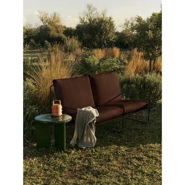 Desert 2-Seater Sofa Pure Bouclé/Cashmere/Chestnut