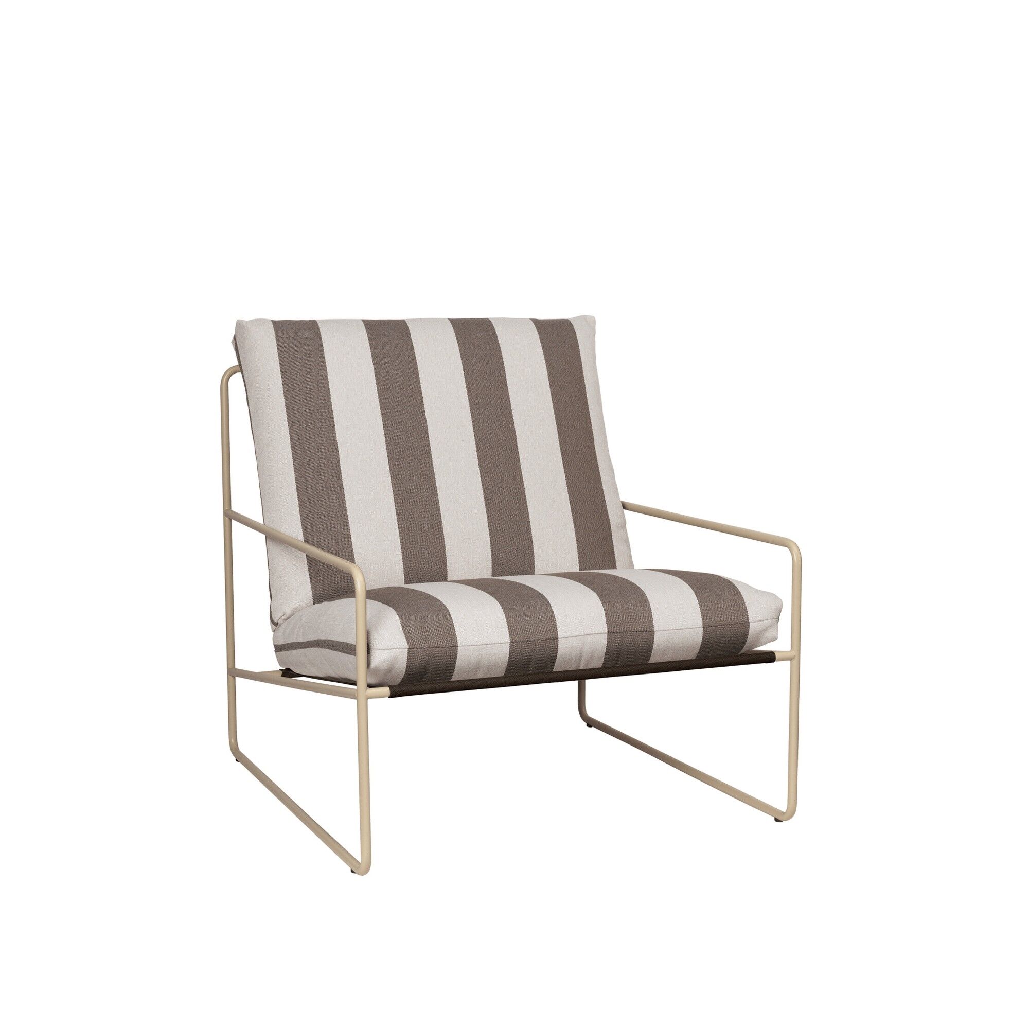 Desert Putetrekk Sett Stripe/Sjokolade