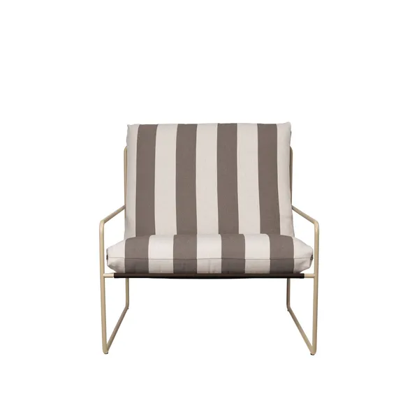 Desert Cushion Cover Set Stripe C/M/Chocolate