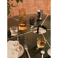 Deya Dining Table Ø120 Dark green