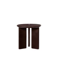 Deya Side Table Ø47 Chestnut Brown