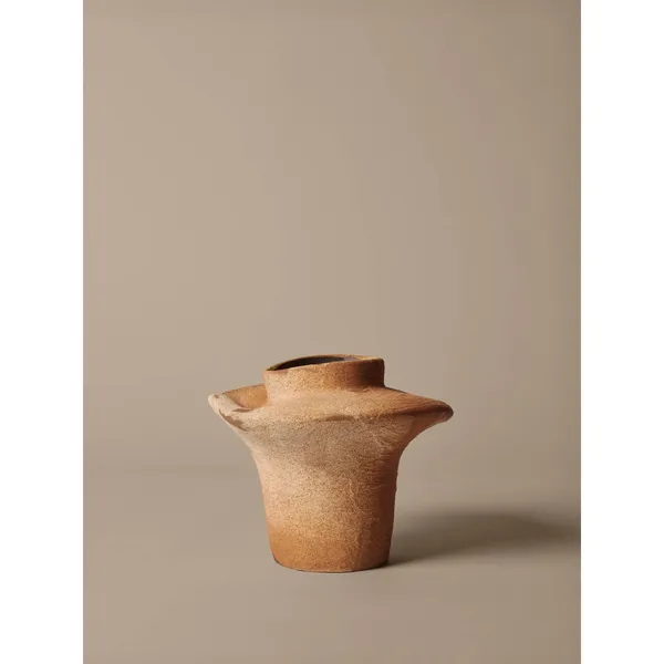 Evio Vase H22 Burnt Umber