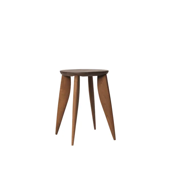 Table d'appoint Feve en Noyer