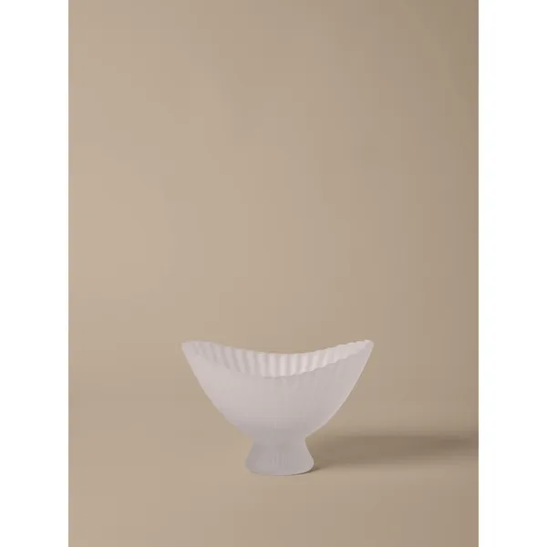 Fountain Bowl 28 Frosted Glass