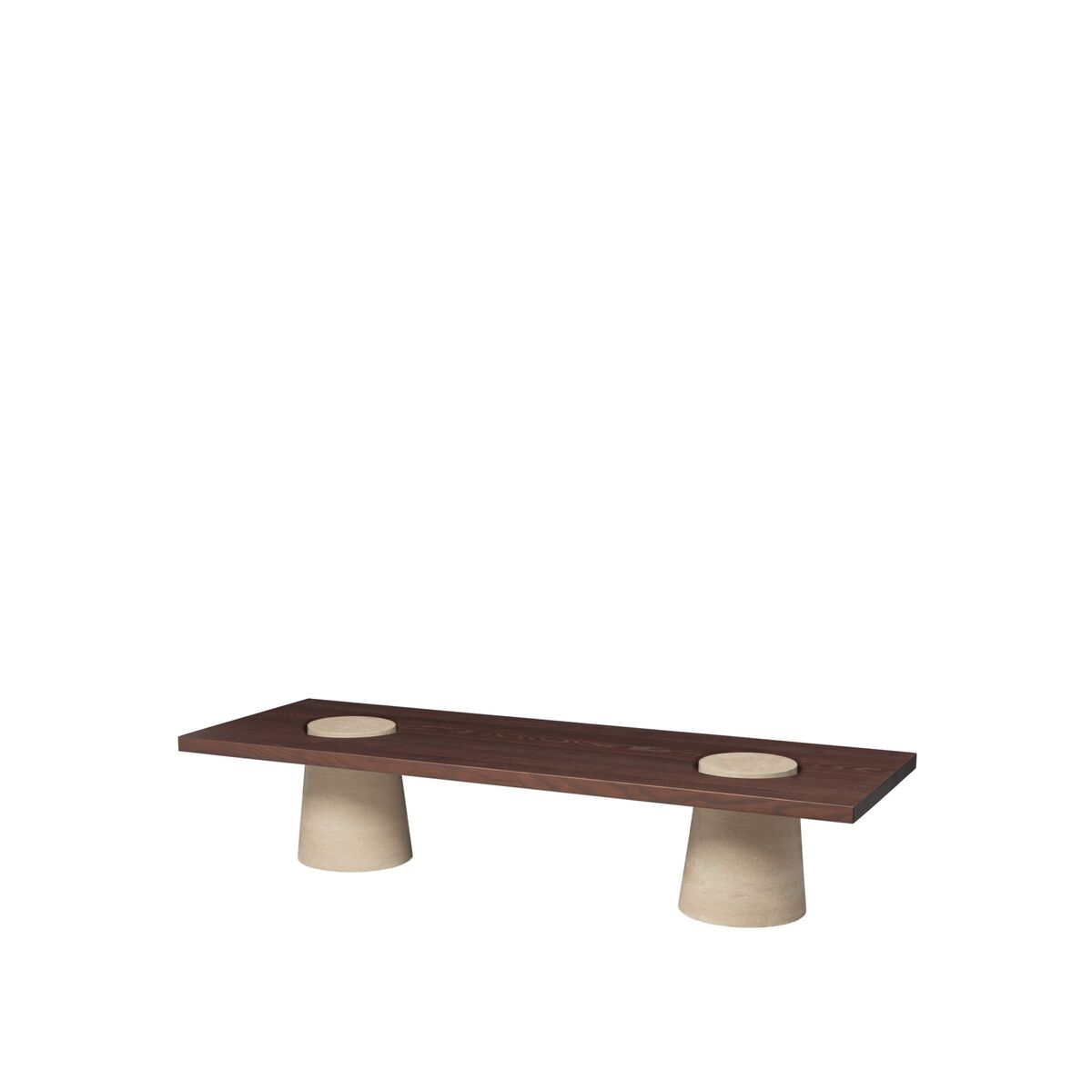 Grova Coffee Table Travertine