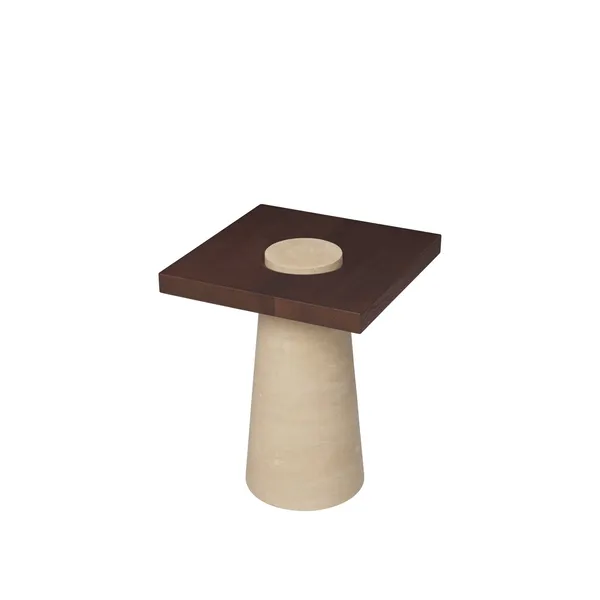 Grova Side Table Travertine