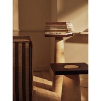 Grova Side Table Travertine