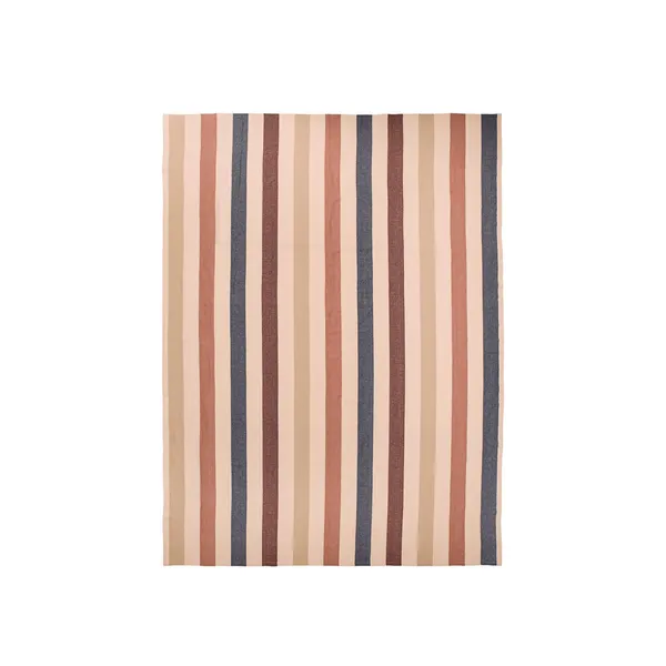 Hale Tablecloth L240 Cashmere/Mocha/Indigo Blue