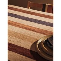 Hale Tablecloth L240 Cashmere/Mocha/Indigo Blue