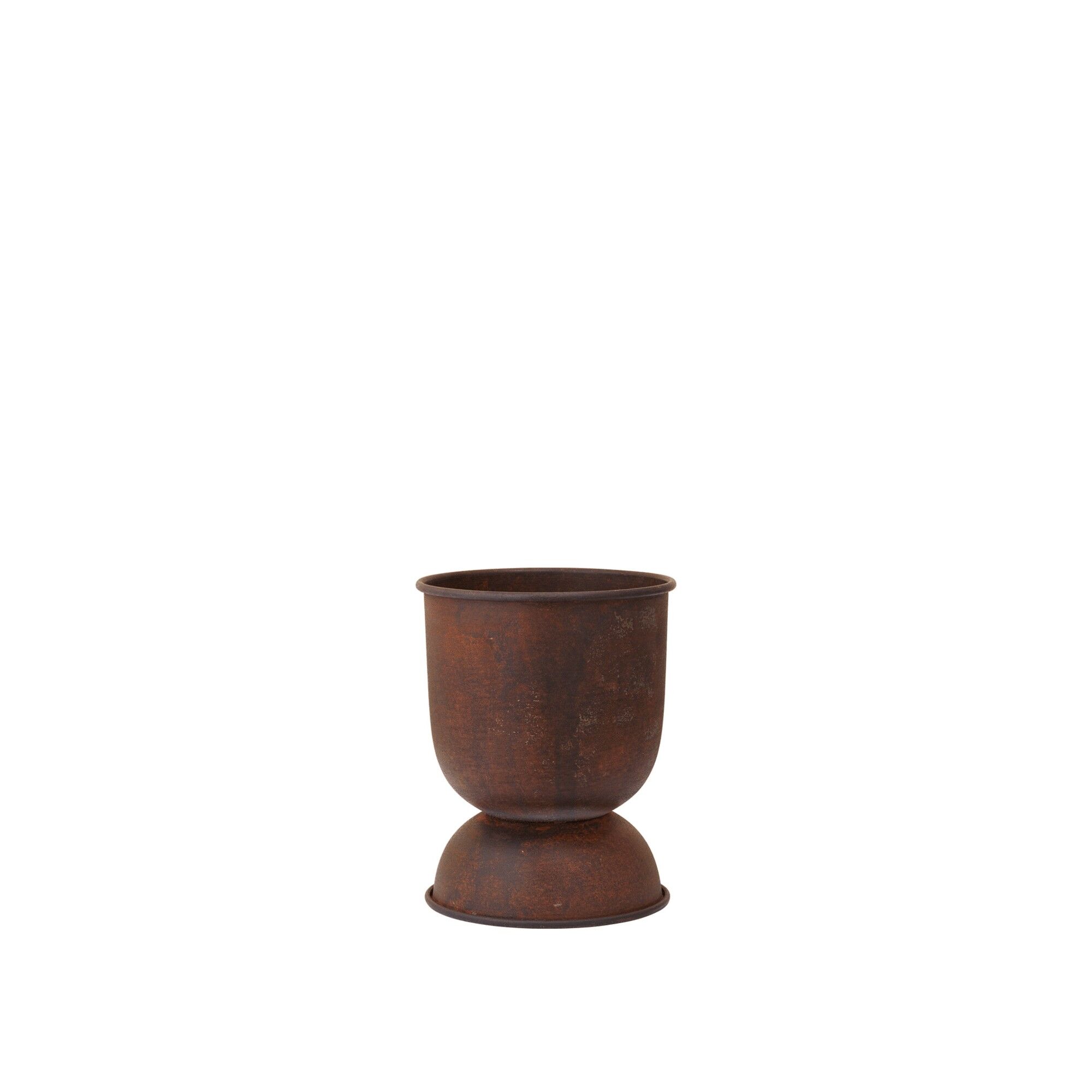 Pot Hourglass extra Petit rouille